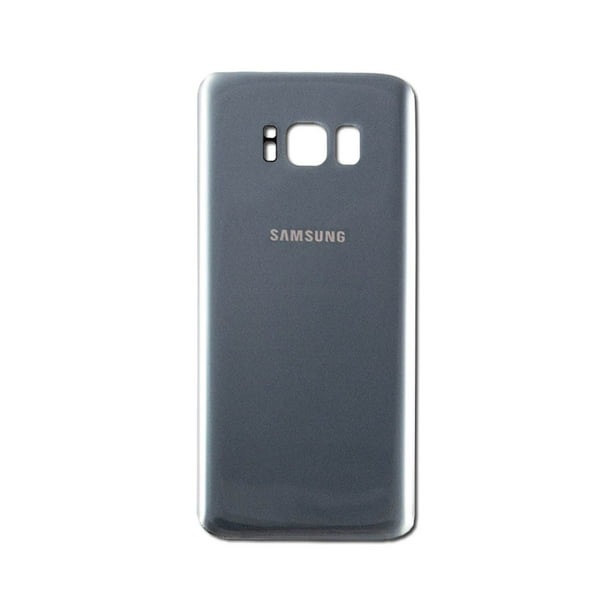 for Samsung Galaxy S8 with Glue Card Arctic Silver Rear Aftermarket Housing 